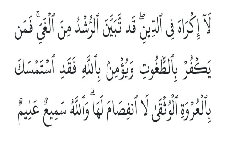 Surah al Baqarah Ayat 256